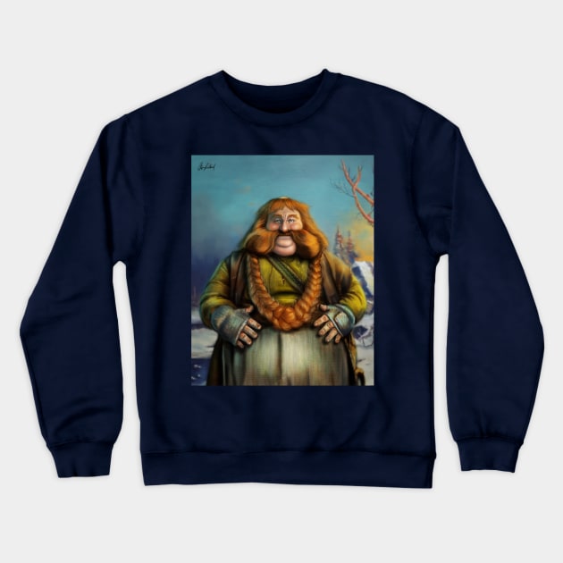 Bombur Crewneck Sweatshirt by Artofokan